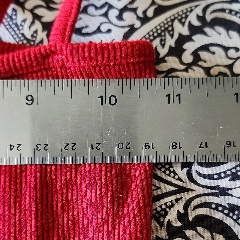 Brandy Melville Vibrant Red Bodysuit - Picture 4 of 4